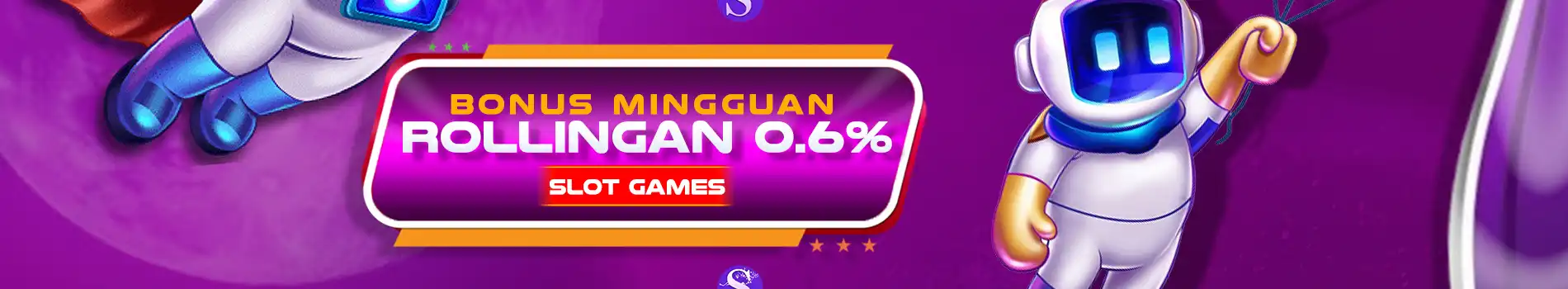 BONUS MINGGUAN TURNOVER SLOT